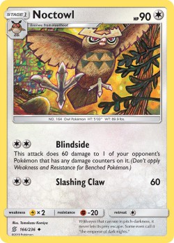 Carte Pokémon: Noctowl