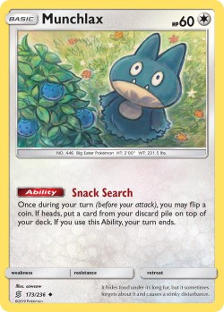 Carte Pokémon: Munchlax