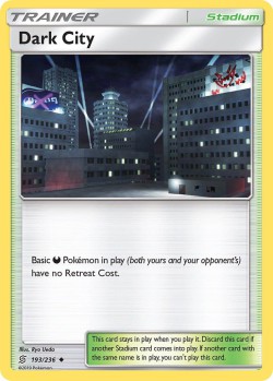 Carte Pokémon: Dark City