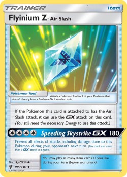 Carte Pokémon: Flyinium Z: Air Slash