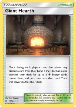 Carte Pokémon: Giant Hearth