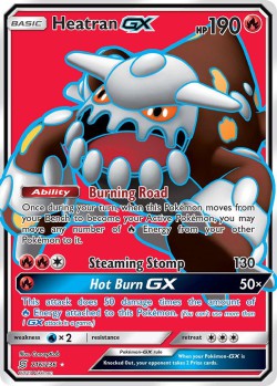 Carte Pokémon: Heatran GX