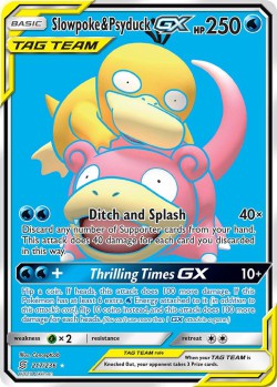 Carte Pokémon: Slowpoke & Psyduck GX