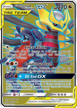 Carte Pokémon: Garchomp & Giratina GX