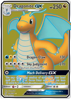 Carte Pokémon: Dragonite GX