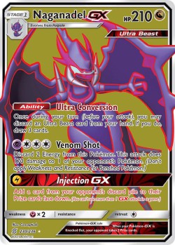 Carte Pokémon: Naganadel GX