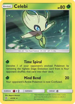 Carte Pokémon: Celebi