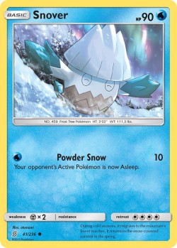 Carte Pokémon: Snover