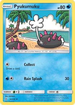 Carte Pokémon: Pyukumuku