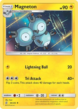 Carte Pokémon: Magneton