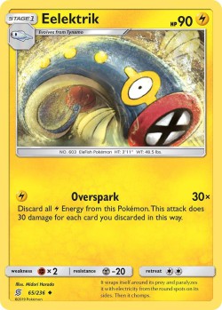 Carte Pokémon: Eelektrik