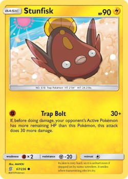 Carte Pokémon: Stunfisk