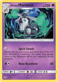 Carte Pokémon: Alolan Marowak