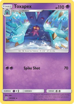 Carte Pokémon: Toxapex