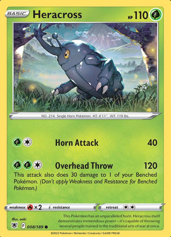 Carte Pokémon: Heracross [Scarhino]