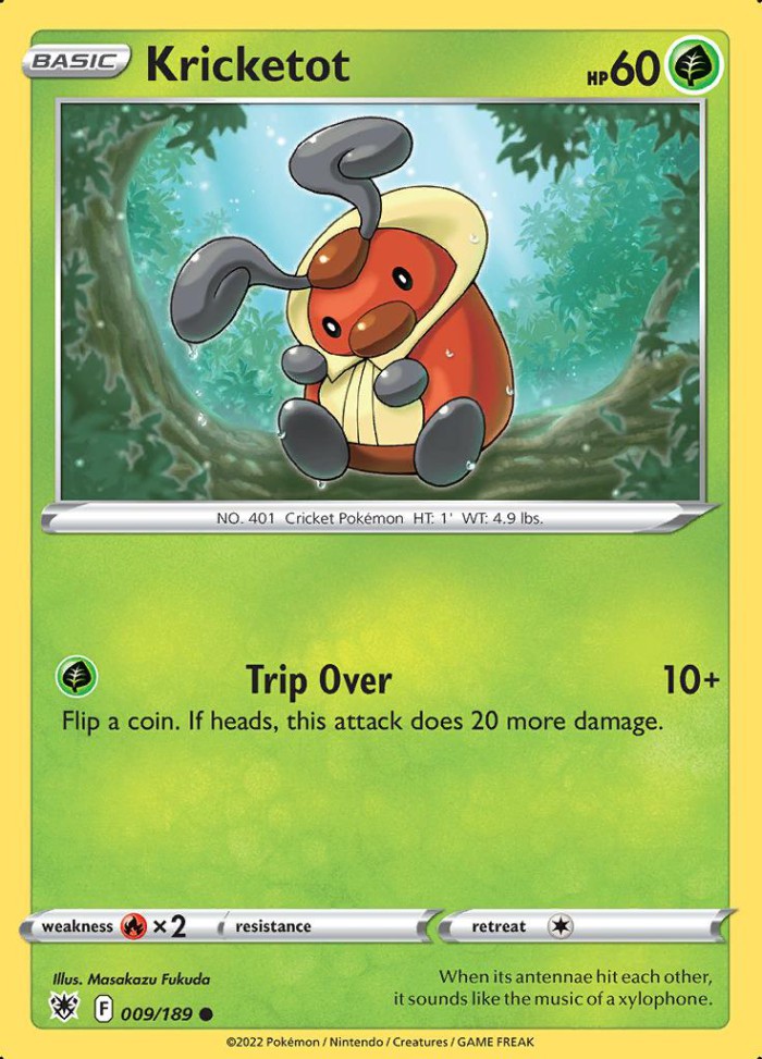 Carte Pokémon: Kricketot [Crikzik]