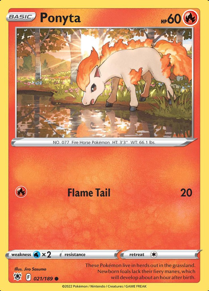 Carte Pokémon: Ponyta [Ponyta]