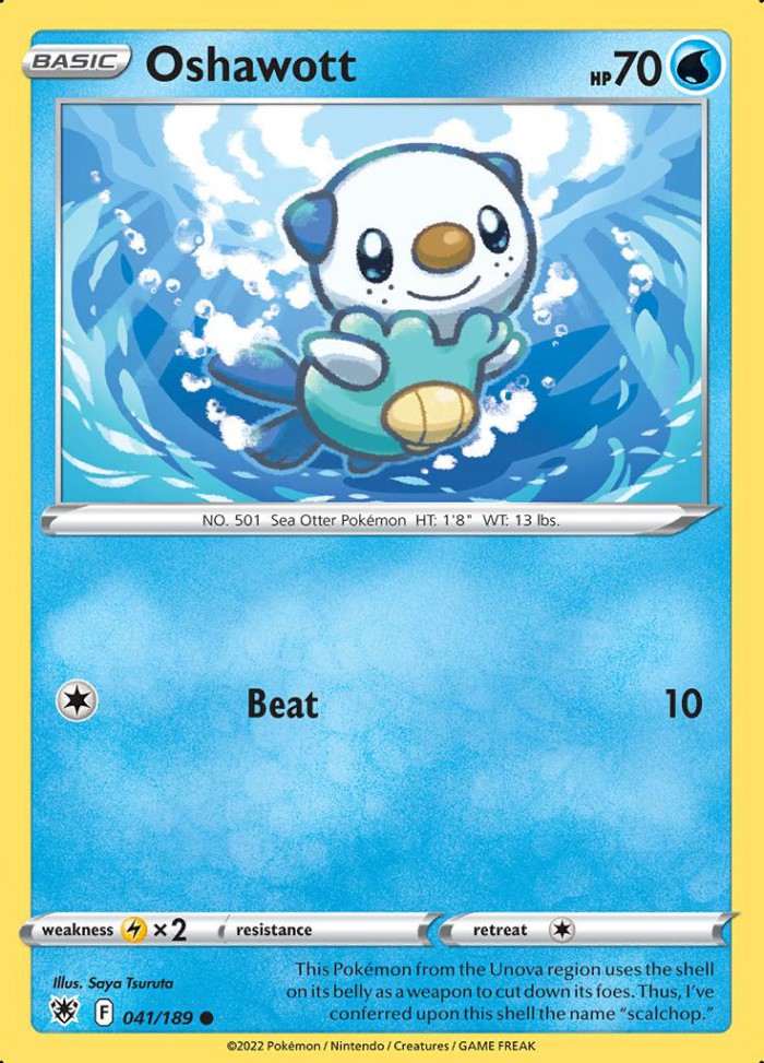 Carte Pokémon: Oshawott [Moustillon]