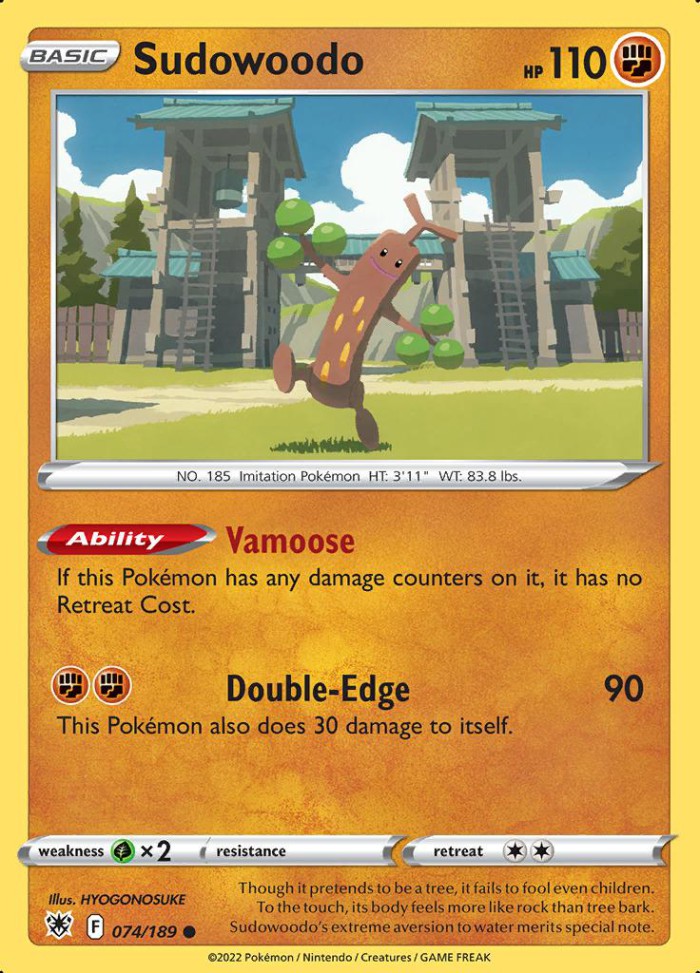 Carte Pokémon: Sudowoodo [Simularbre]