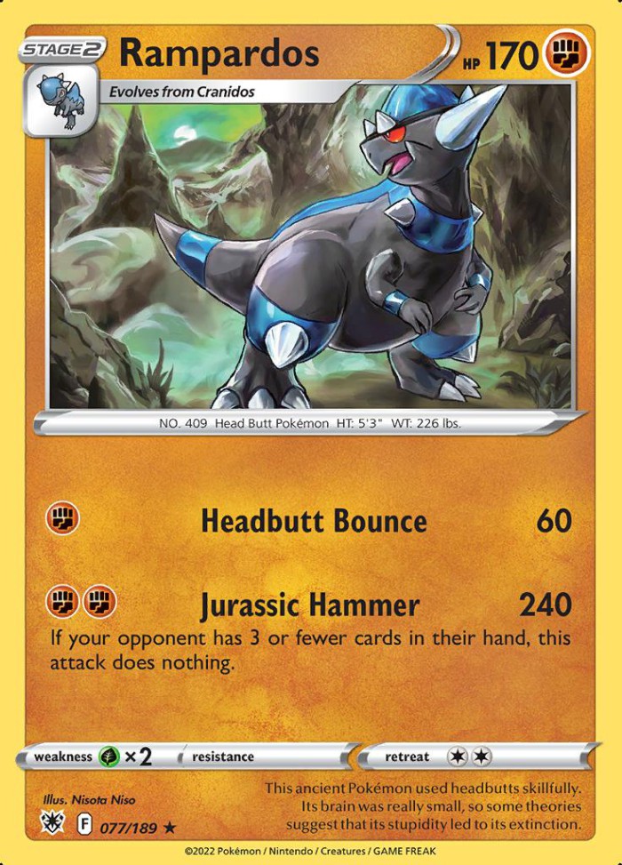 Carte Pokémon: Rampardos [Charkos]