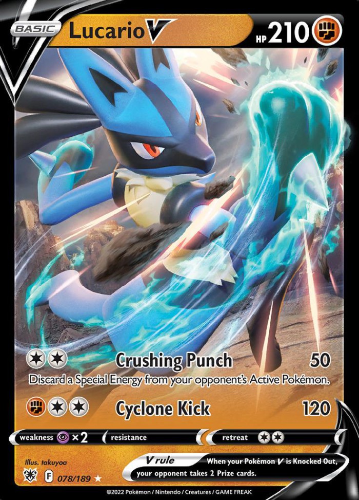 Carte Pokémon: Lucario V [Lucario V]