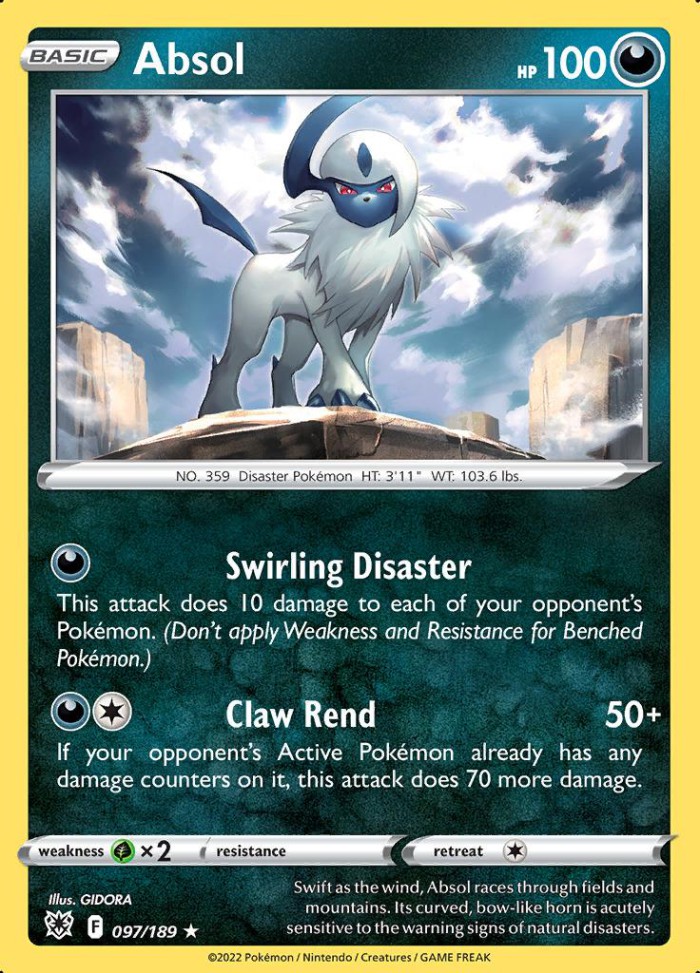 Carte Pokémon: Absol [Absol]