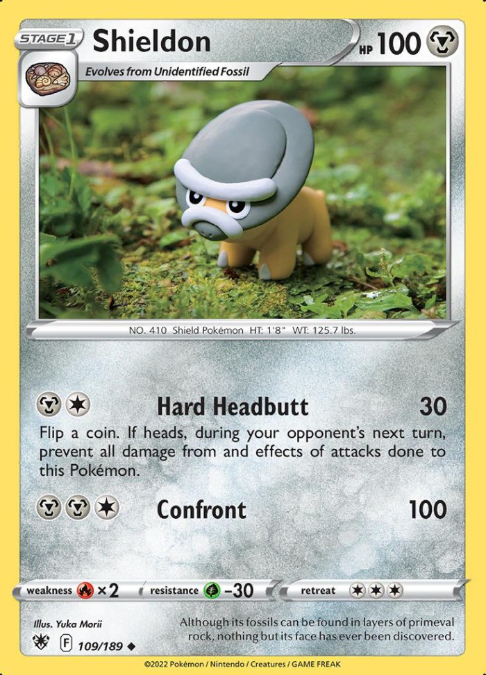 Carte Pokémon: Shieldon [Dinoclier]