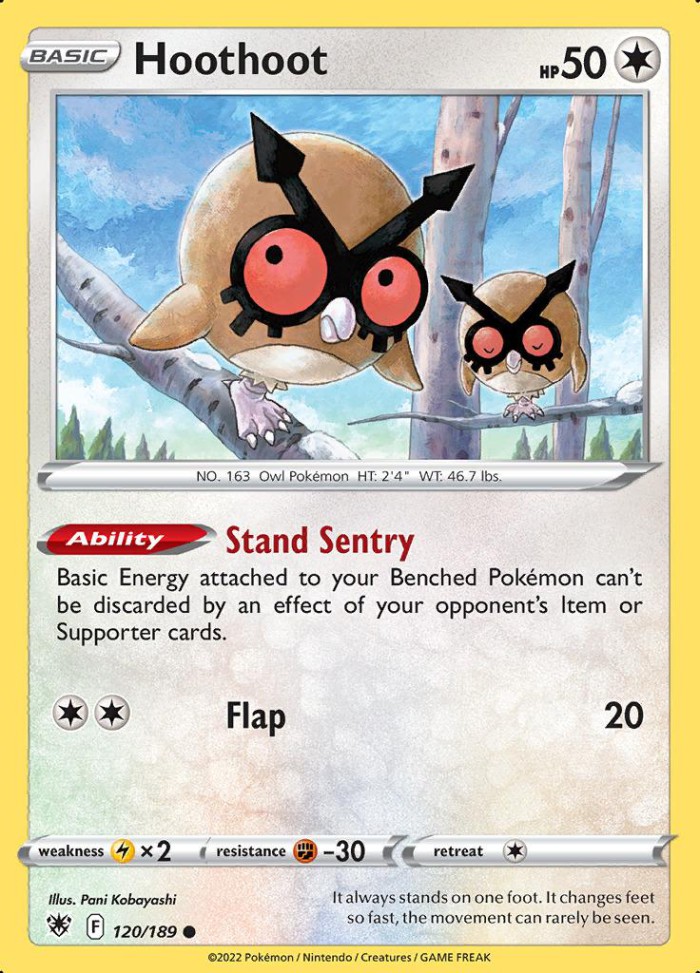 Carte Pokémon: Hoothoot [Hoothoot]