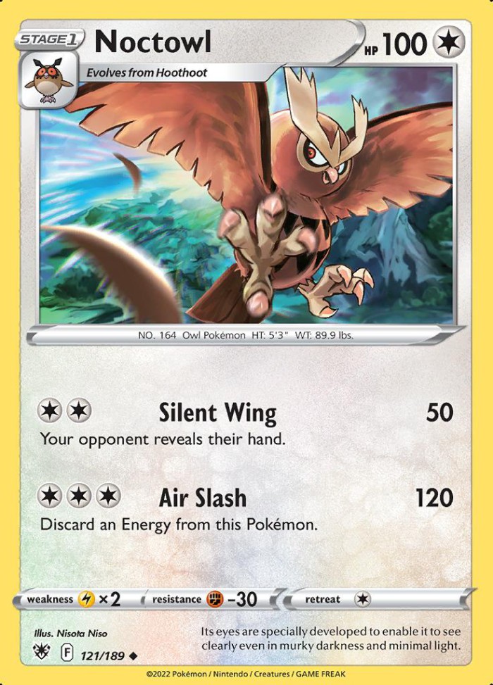 Carte Pokémon: Noctowl [Noarfang]