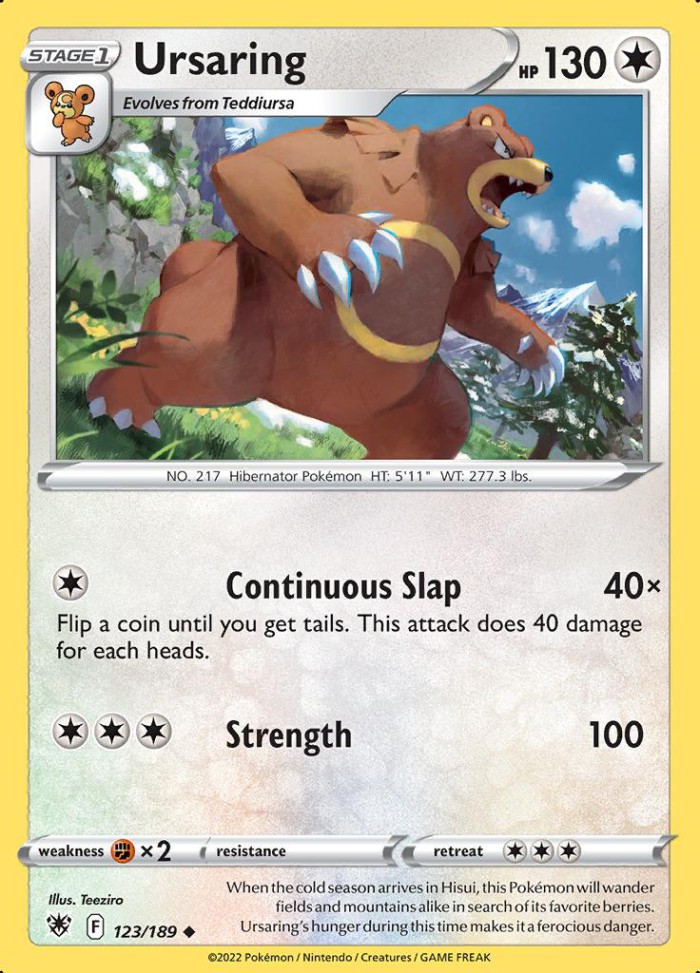 Carte Pokémon: Ursaring [Ursaring]