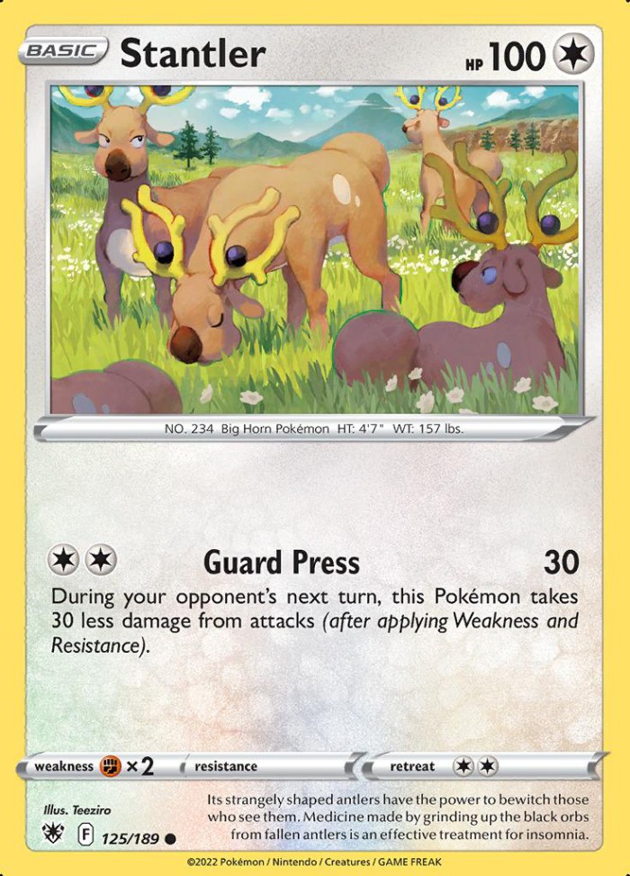 Carte Pokémon: Stantler [Cerfrousse]