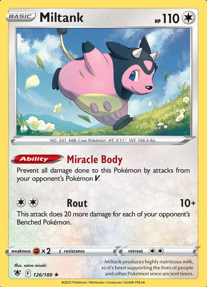 Carte Pokémon: Miltank [Écrémeuh]