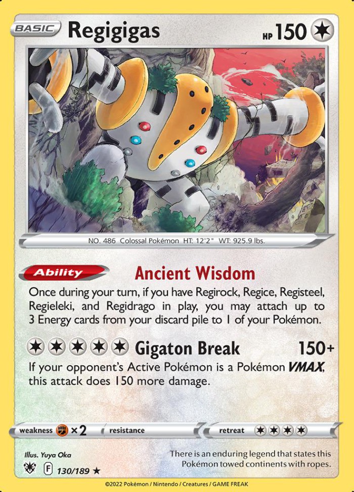 Carte Pokémon: Regigigas [Regigigas]