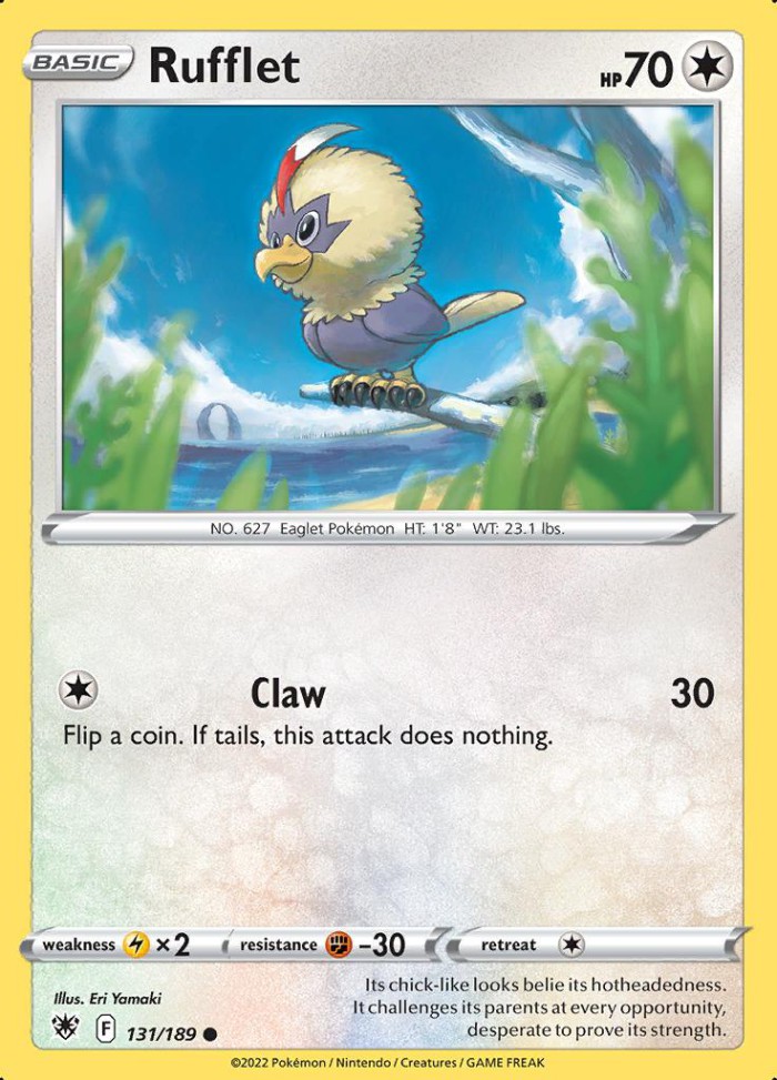 Carte Pokémon: Rufflet [Furaiglon]