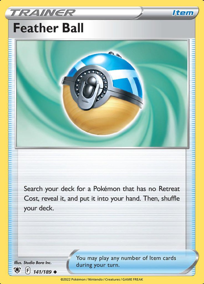 Carte Pokémon: Feather Ball [Plume Ball]