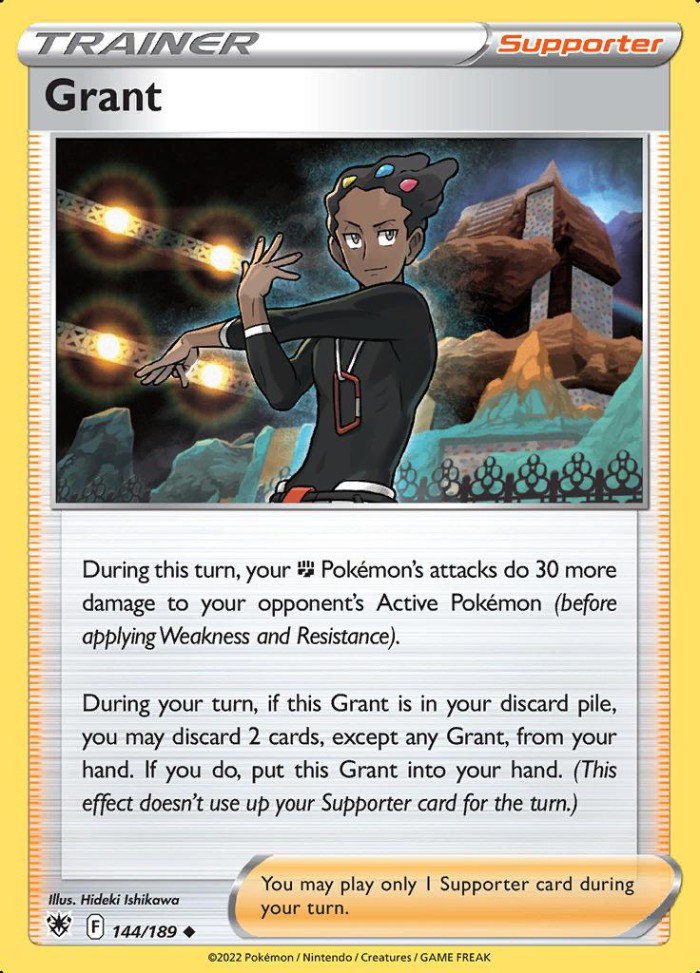 Carte Pokémon: Grant [Lino]