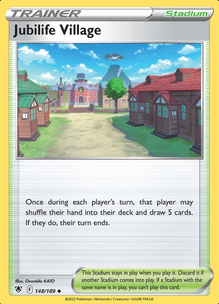 Carte Pokémon: Jubilife Village [Rusti-Cité]