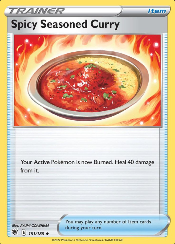 Carte Pokémon: Spicy Seasoned Curry [Curry Épicé aux Piments]