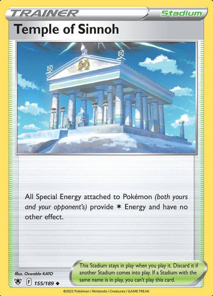 Carte Pokémon: Temple of Sinnoh [Temple de Sinnoh]