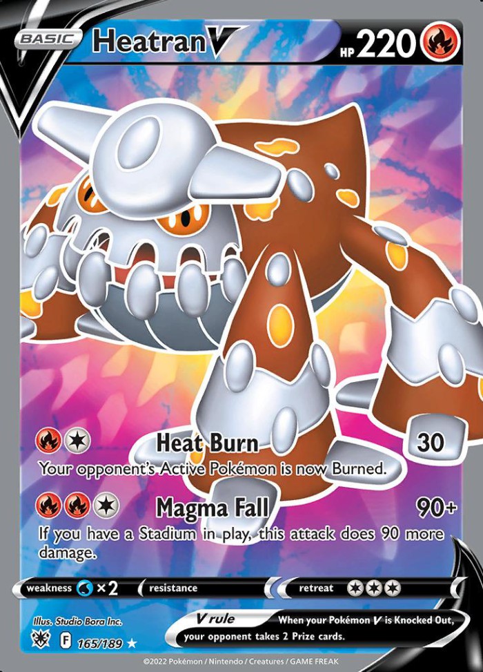 Carte Pokémon: Heatran V [Heatran V]