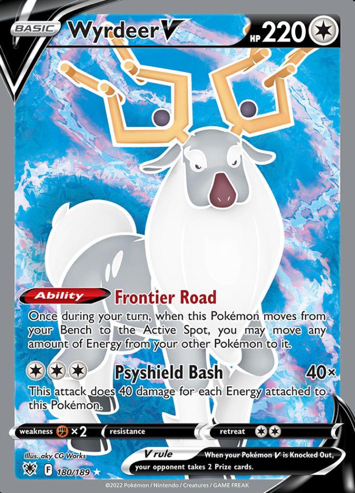 Carte Pokémon: Wyrdeer V [Cerbyllin V]