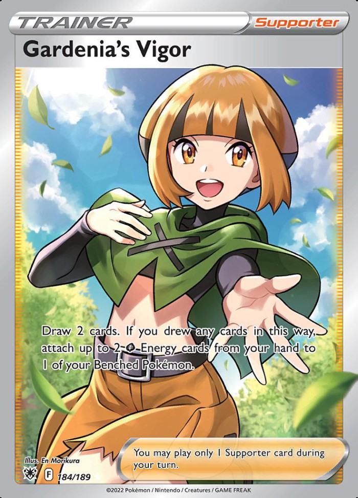 Carte Pokémon: Gardenia's Vigor [Vitalité de Flo]