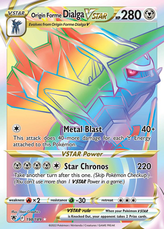 Carte Pokémon: Origin Forme Dialga VSTAR [Dialga Originel VSTAR]