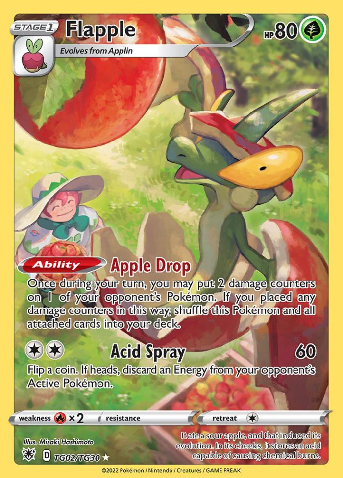 Carte Pokémon: Flapple [Pomdrapi]