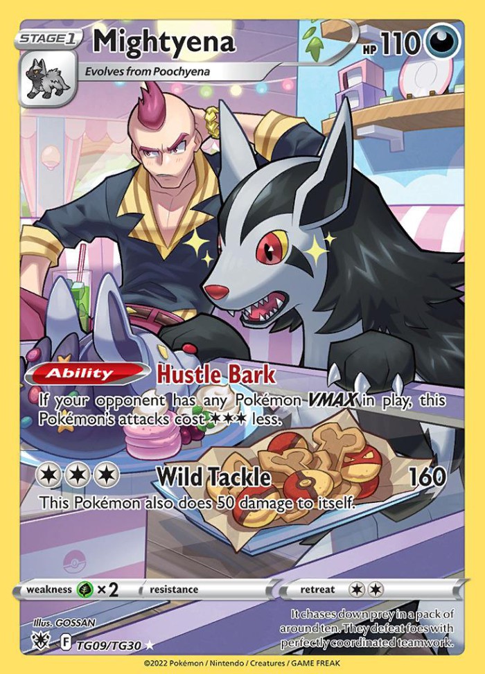 Carte Pokémon: Mightyena [Grahyèna]