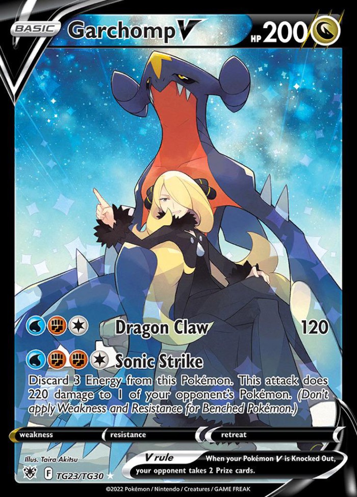 Carte Pokémon: Garchomp V [Carchacrok V]