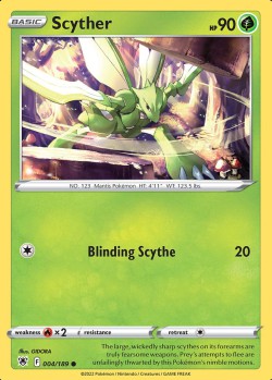 Carte Pokémon: Scyther