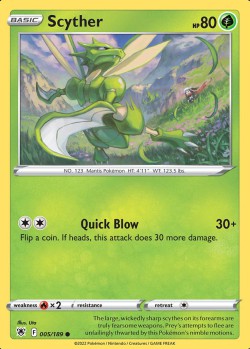 Carte Pokémon: Scyther