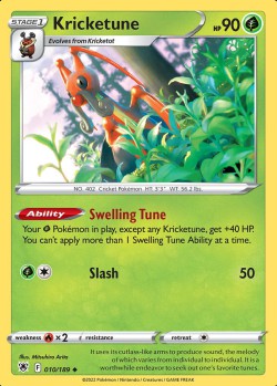 Carte Pokémon: Kricketune