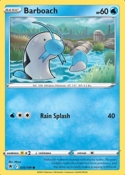 Carte Pokémon: Barboach